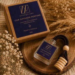 Handcrafted Car Diffuser Perfume in Wild Bluebell
