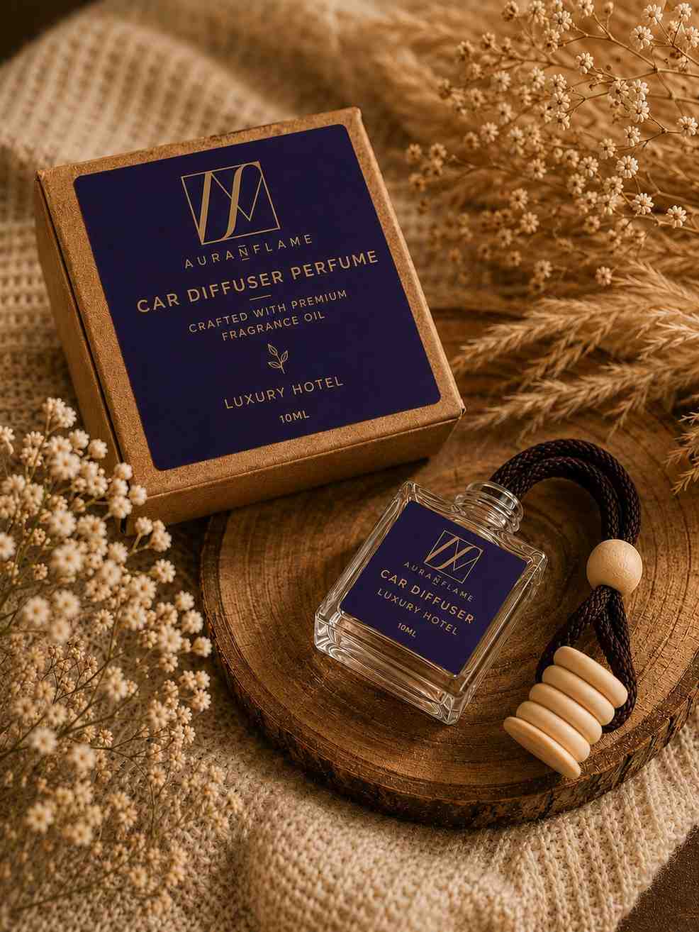 Handcrafted Car Diffuser Perfume in Luxury Hotel - Image 2